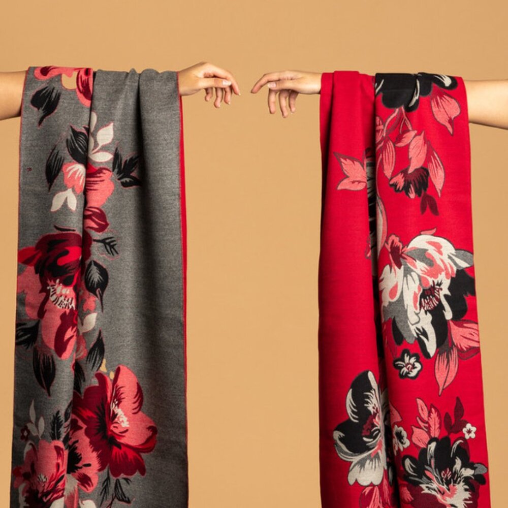 Luxury Reversible Scarf (153948)